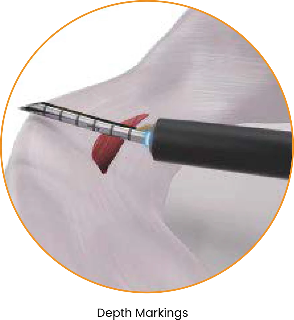AccurFix Meniscal Repair - Depth Markings