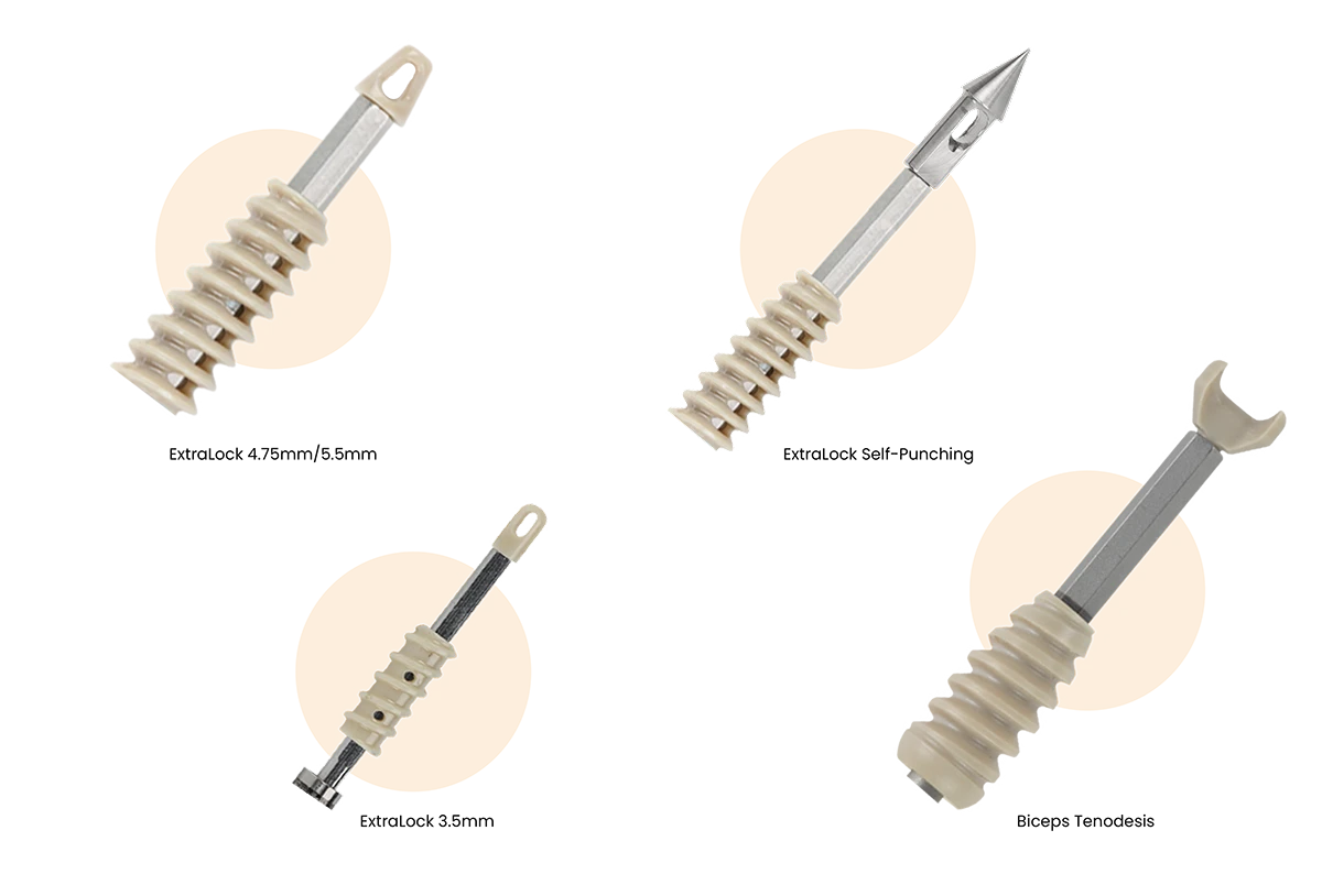 ExtraLock Knotless PEEK Suture Anchor