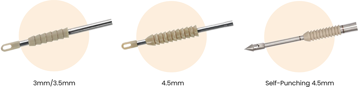 ProScrew PEEK Suture Anchor - Porous and Non-Porous